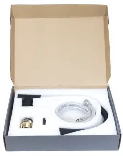 Смеситель для кухни Stella Polar Тулуза S3865-2 матовый черный