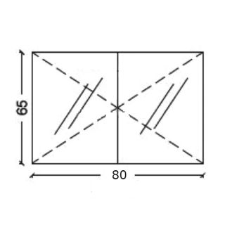 Зеркальный шкаф Armadi Art Vallessi 80см антрацит глянец 547-A glossy