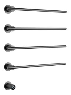 Полотенцесушитель электрический встраиваемый Wonzon & Woghand Dortmund WW-A364-GM 58x70 см с внутренней частью тёмный графит