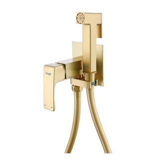 Гигиенический душ со смесителем Raglo R02.54.03 золотой сатин