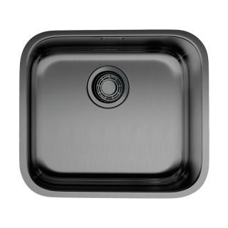 Мойка кухонная Omoikiri Omi 49-U-GM нерж.сталь/вороненая сталь