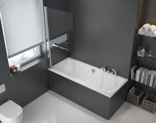 Ванна акриловая EXCELLENT Pryzmat 180x80