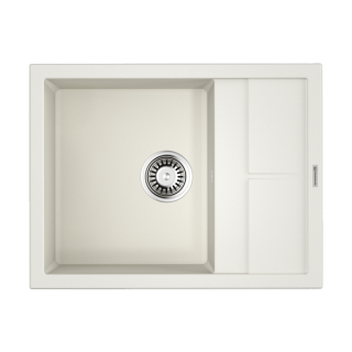 Мойка кухонная Omoikiri Sumi 65-WH Tetogranit/белый