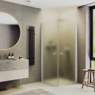 Душевой уголок MaybahGlass MGY-1294-1 90x90см белый