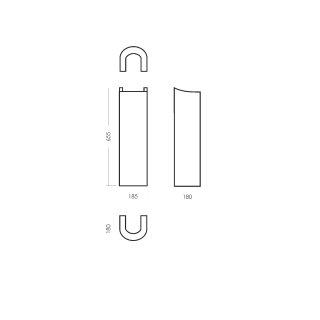 Пьедестал к умывальнику Sanita Luxe Art PD.FS/Art/N/WHT.G/S1 65.5 см