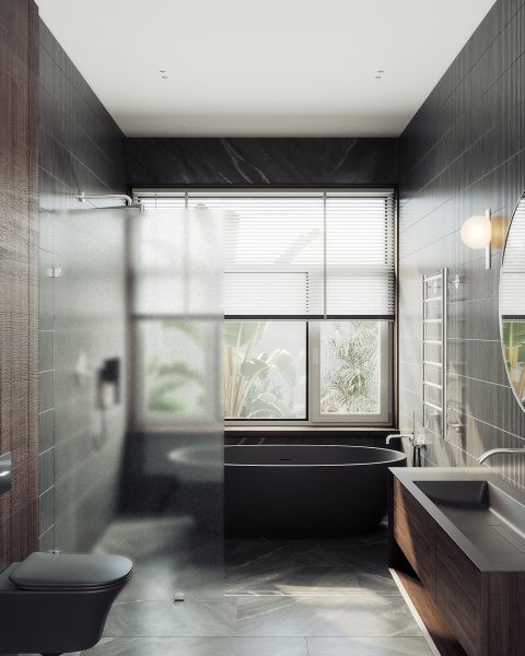 Душевая перегородка MaybahGlass MGD-268-4 79см хром глянцевый