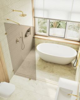 Душевая перегородка MaybahGlass MGD-262-4 79см хром глянцевый