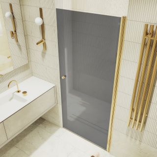 Душевая дверь MaybahGlass MGD-806-3 80см золото