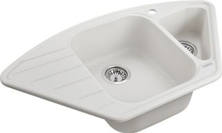 Мойка кухонная Paulmark Weise PM529050-WH белый