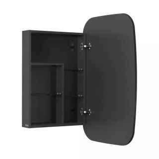 Зеркальный шкаф Акватон Сохо 60см правый графит 1A258302AJA0R