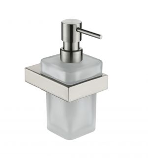 Настенный дозатор для жидкого мыло Grocenberg AC0028 (Никель)