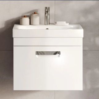 Тумба под раковину подвесная Velvex Estea tp.EST.MOD.60.1Y, 60 см