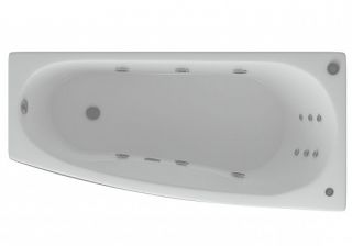 Акриловая ванна АКВАТЕК Пандора 160x75 см правый без гидромассажа