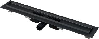 Душевой лоток AlcaPlast чёрный матовый 1450мм APZ101BLACK-1450