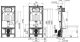 Система инсталляции AlcaPlast Sadroмodul для унитаза AM101/1120V