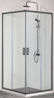 Душевой уголок Aquatek AQ ARI KV 09020BL 90х90 см чёрный матовый