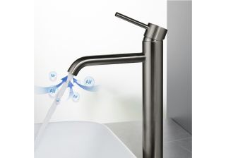 Смеситель для раковины Aquatek Европа AQ1304BGM оружейная сталь