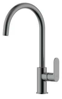 Смеситель для кухни Aquatek Альфа AQ1982BGM оружейная сталь