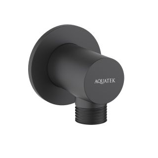Шланговое подсоединение Aquatek AQ2456MB черный
