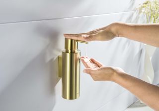 Дозатор Aquatek Оберон AQ4205BG шлифованное золото