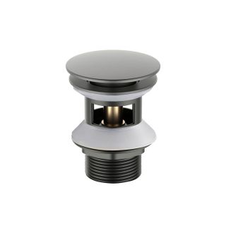 Донный клапан для раковины Aquatek AQ6002BGM оружейная сталь