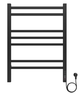 Электрический полотенцесушитель Aquatek Альтаир AQ EL KP0770BL П7 50x70см чёрный муар