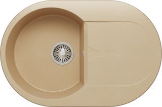 Мойка кухонная Polygran ATOL-760 бежевый 679023