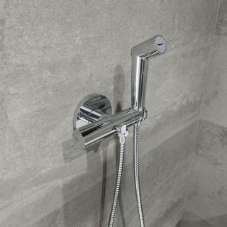 Гигиенический душ со смесителем IDDIS Axes хром AXESBR0i08