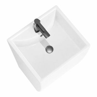 Раковина напольная AZARIO COMELLA 48 AZ-314 отдельностоящая прямоугольная, белый