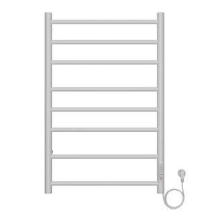 Полотенцесушитель электрический AZARIO PARMA 500/800 8 секций, диммер справа, белый AZ10858W