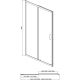 Душевая дверь Azario MILTON AZ-ND6121 1200 1200х2000