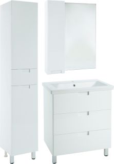 Пенал Bellezza Пегас 35см левый белый 00000011262