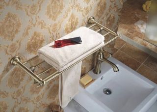 Полка для полотенец Rose RG1108Q 64см бронза