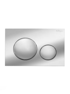 Кнопка смыва BelBagno BB-17C-CRM хром