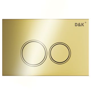 Клавиша смыва DQ Bayern DB1529007.2 (арт.инсталл DI8050127), золото глянец (DB1529007.2)