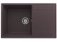 Кухонная мойка Ulgran Quartz Prima 780-06 трюфель
