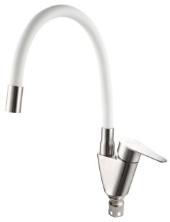 Смеситель для кухни РМС SUS126W-016F белый