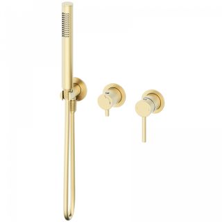 Встраиваемый смеситель для душевой системы Wonzon & Woghand Stick WW-838017-BG брашированное золото