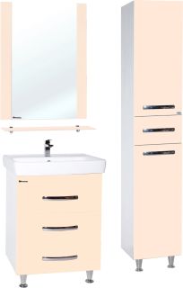 Зеркало Bellezza Рокко 50см бежевый 00000001219