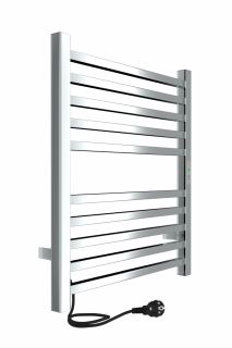Полотенцесушитель электрический Indigo Attic LСLATCE60-50Rt с таймером 60x50 см хром