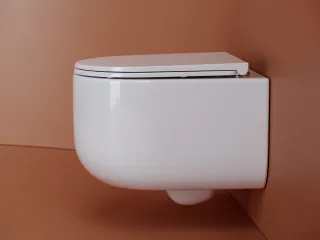 Подвесной унитаз Ceramica Nova Ulma CN4006 безободковый белый