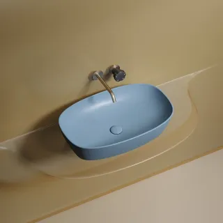 Раковина Ceramica Nova Element CN6049ML 60см голубой матовый