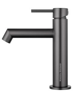 Смеситель для раковины Wonzon & Woghand WW-H1063-BGG тёмный графит