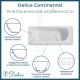 Ванна чугунная Delice Continental DLR230641 130х70
