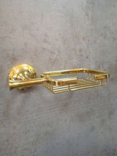 Мыльница подвесная AltroBagno Corposo 080715 Or