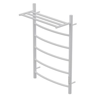 Полотенцесушитель электрический APEXTERMO Corona CR01185WM 800x500 с полкой белый матовый