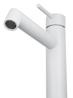 Смеситель для раковины Wonzon & Woghand WW-H1064-MW белый матовый