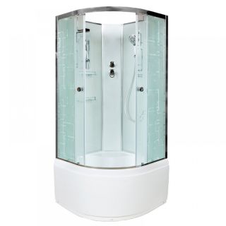 Душевая кабина Deto ЕМ4590 N (без крыши) 90х90х208см