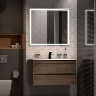 Подвесная тумба под раковину Art&Max Family 90см бетон экзотик Family-900-2C-SO-PE