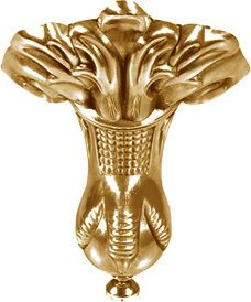 Ноги для ванны BelBagno золото BB-LEG-EAGLE-ORO